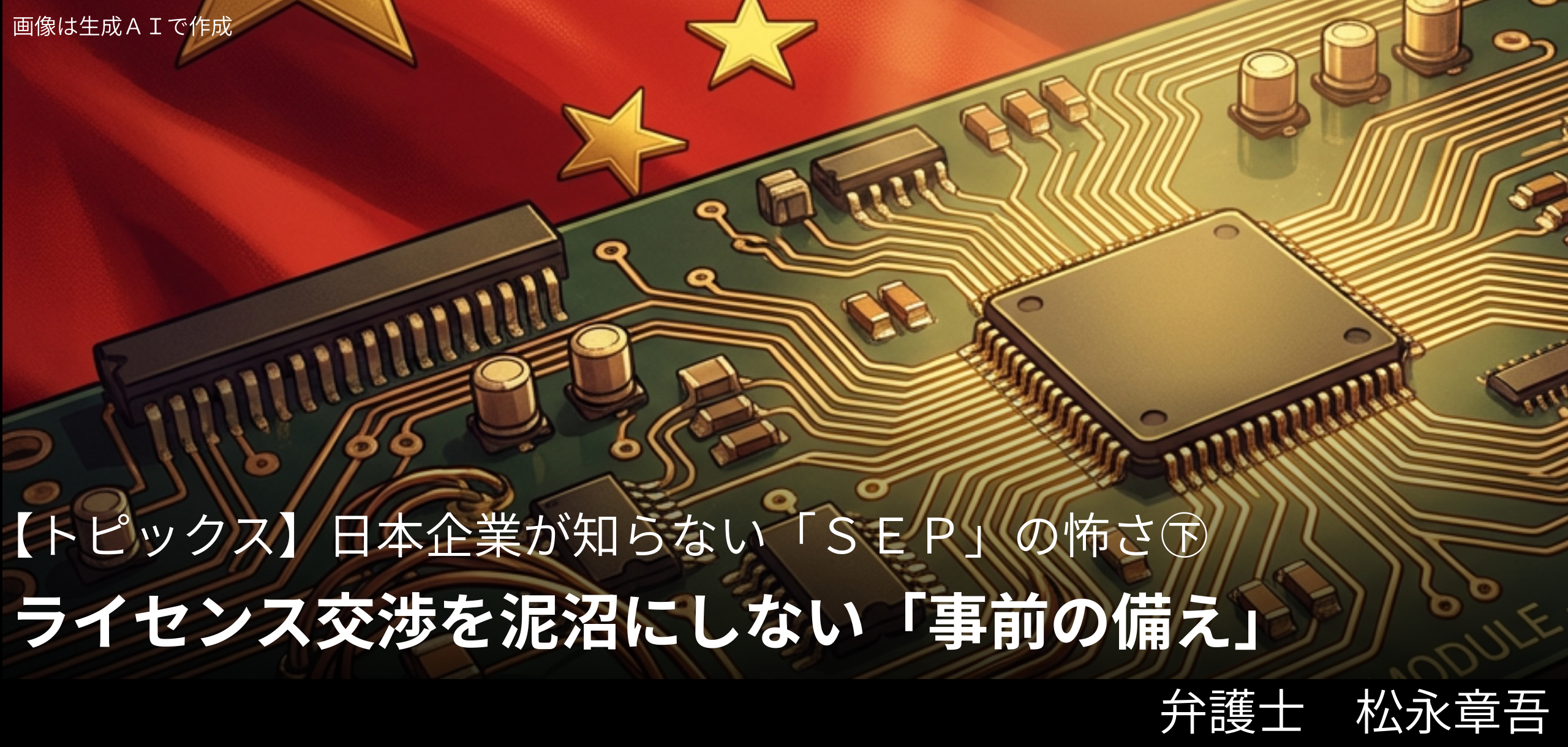 ライセンス交渉を泥沼にしない「事前の備え」 日本企業が知らない「SEP」の怖さ㊦